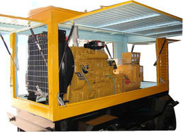 红毛镇移动电站(移动柴油发电机组) 红毛镇移动电站(移动柴油发电机组)